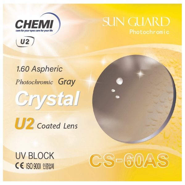 Tròng Chemi Sun Guard 1.60
