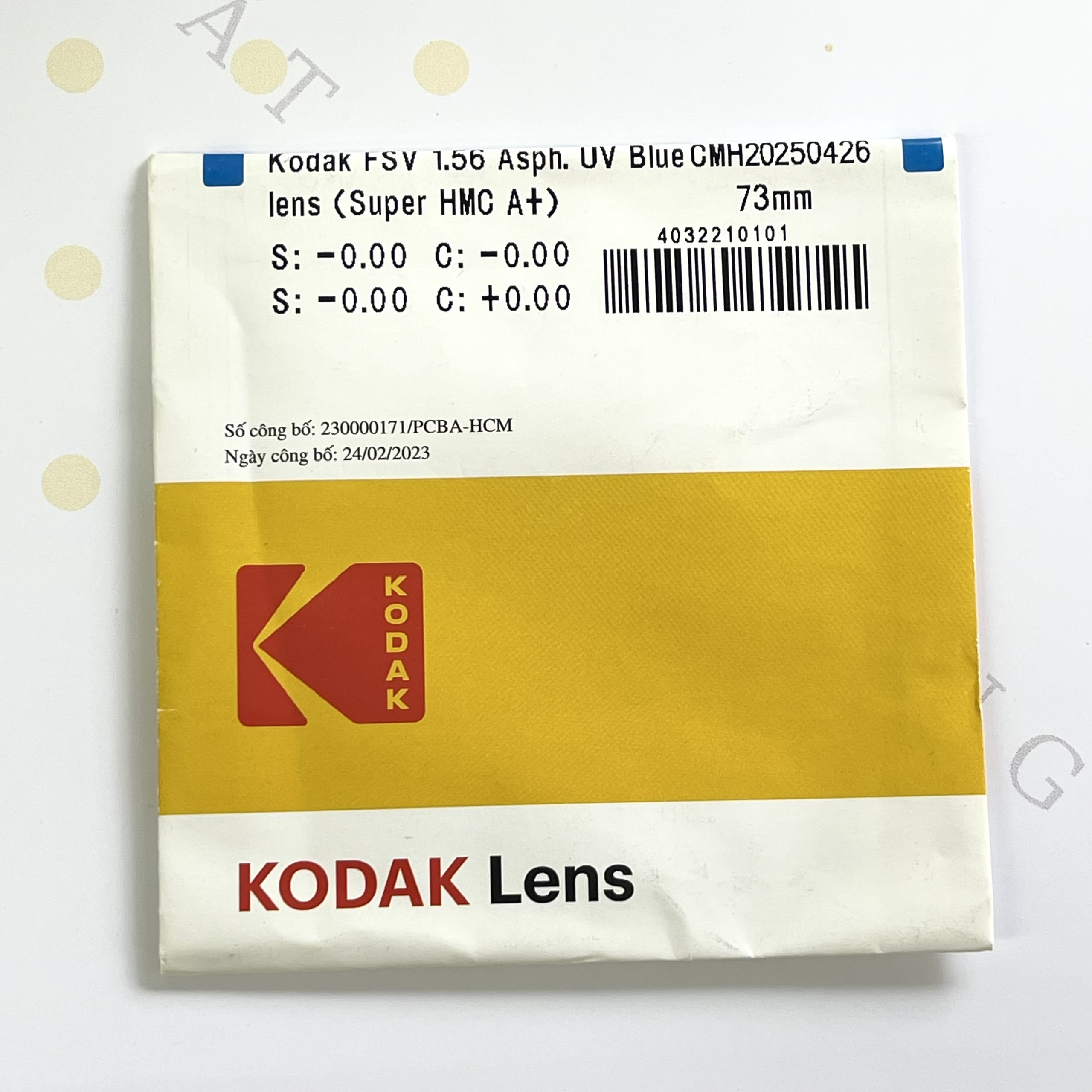 Tròng Kodak Asx 1.56