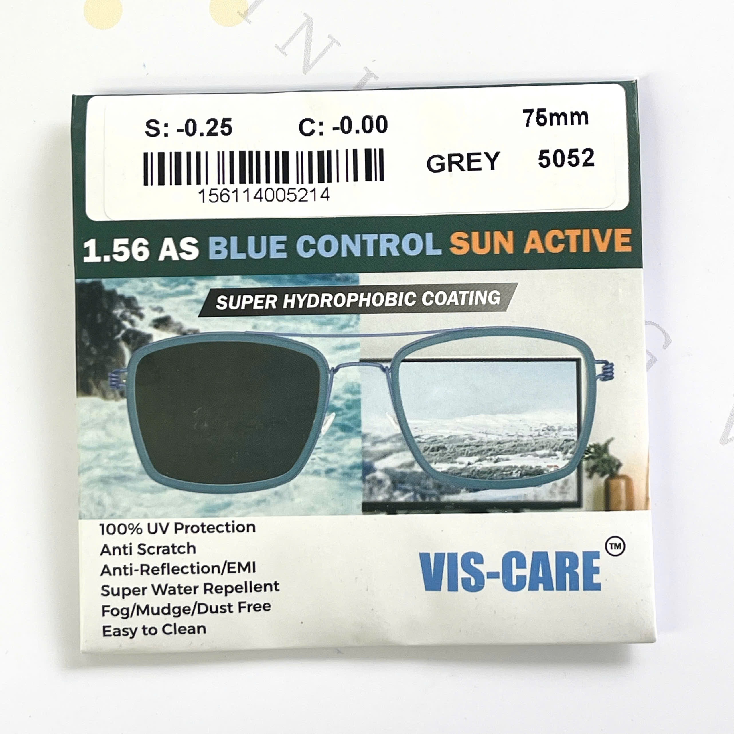 Tròng đổi màu Asx Vis-care 1.56