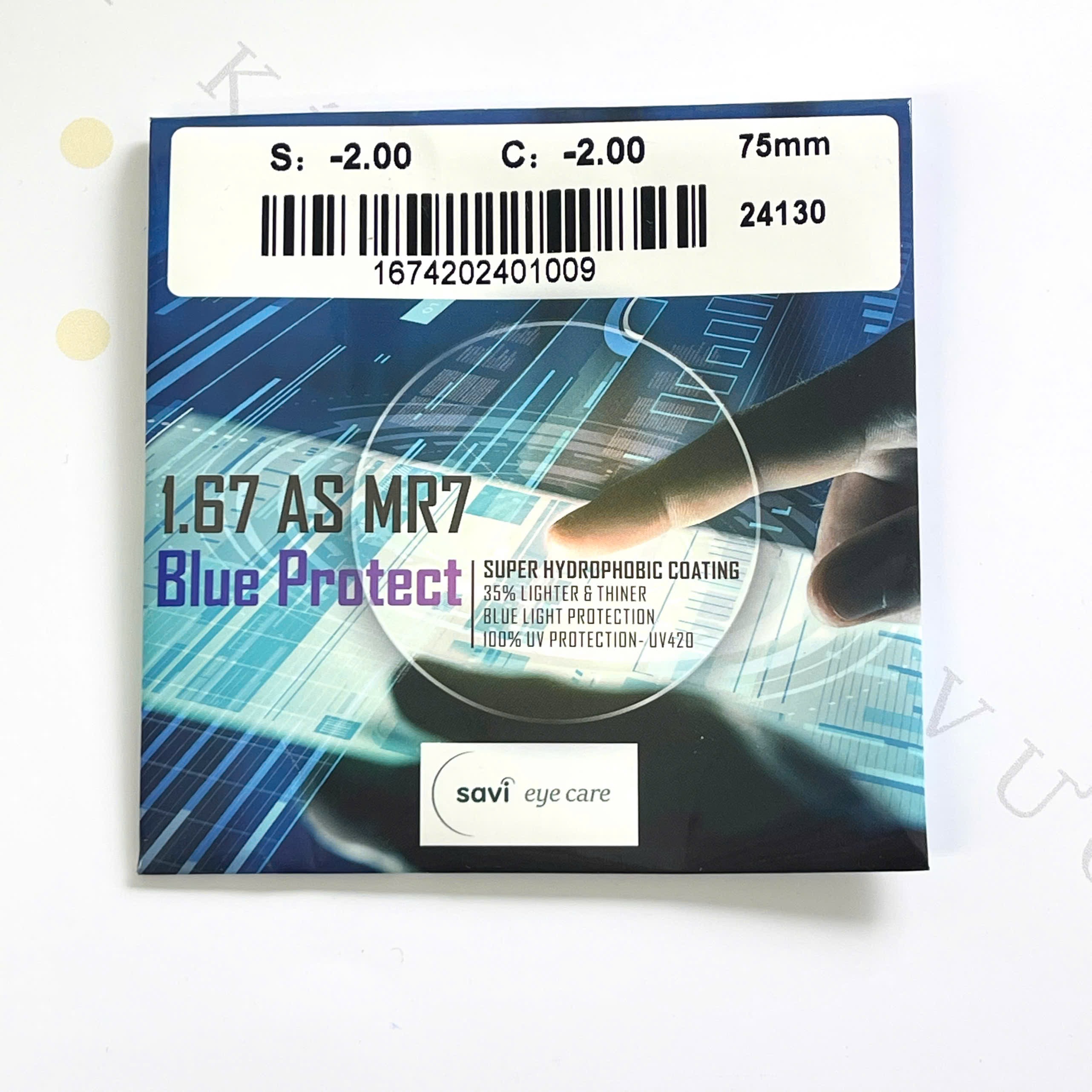 Tròng Savi 1.67 siêu mỏng asx