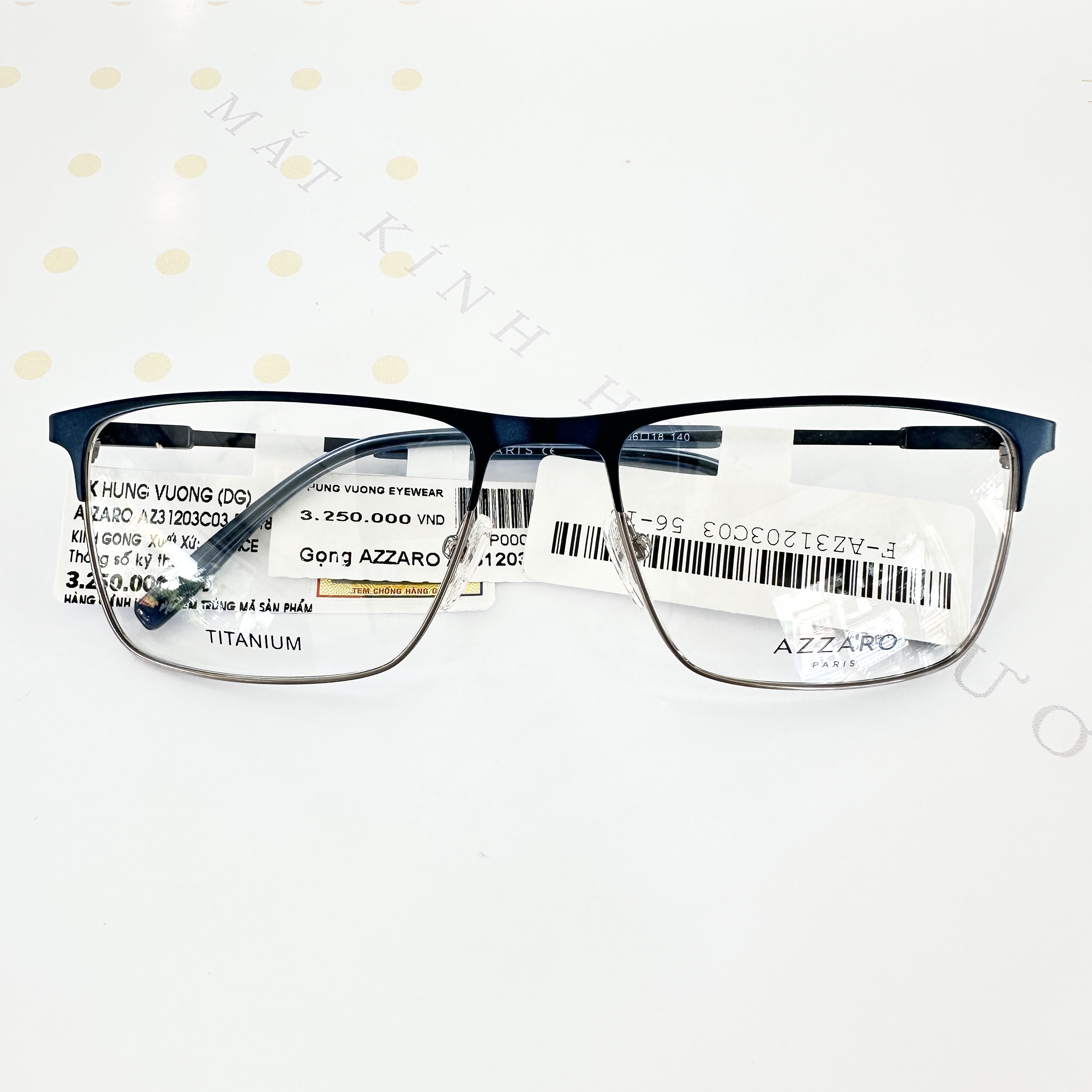 Gọng  Azzaro az1203 c03