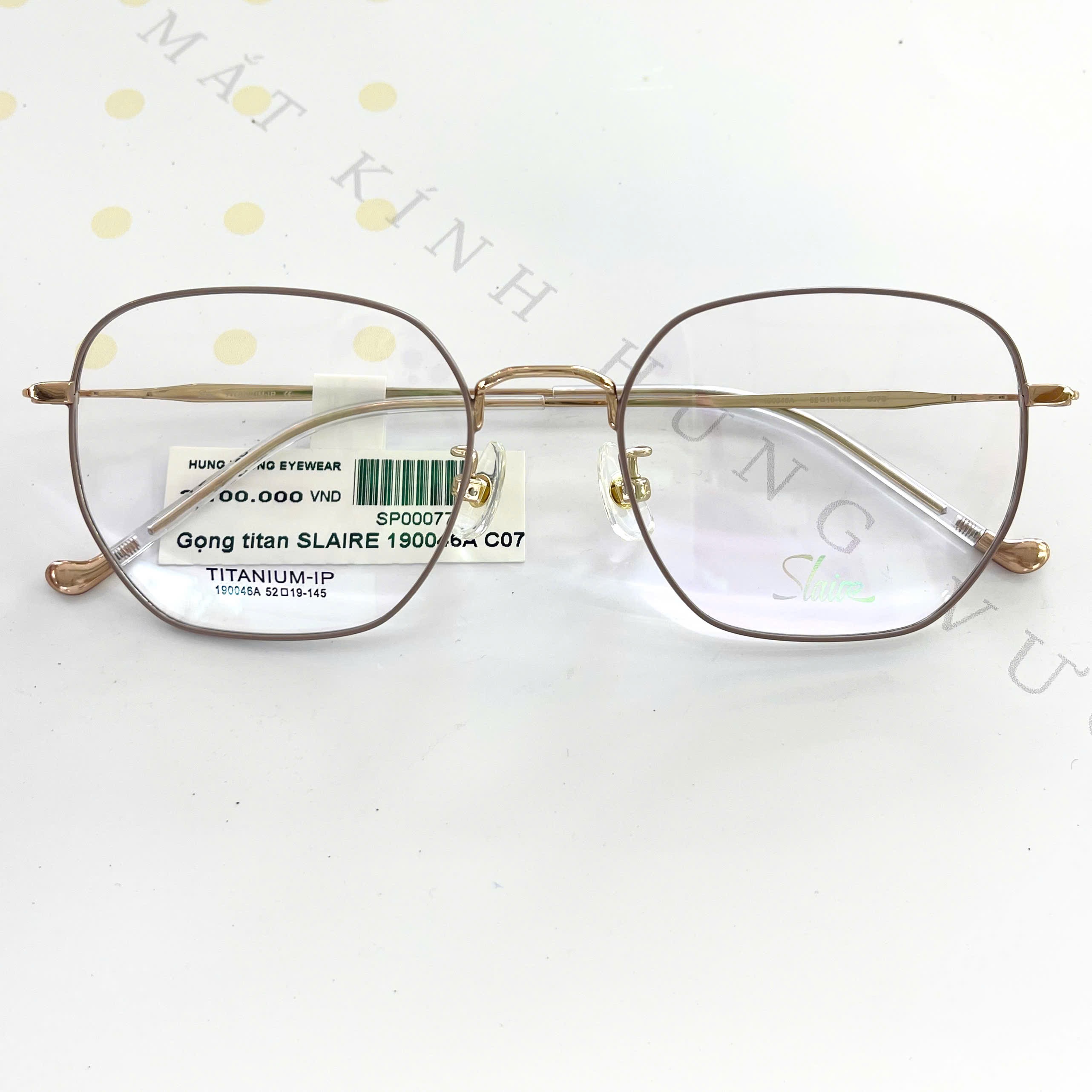 Gọng Titan Slaire 190046A C07S