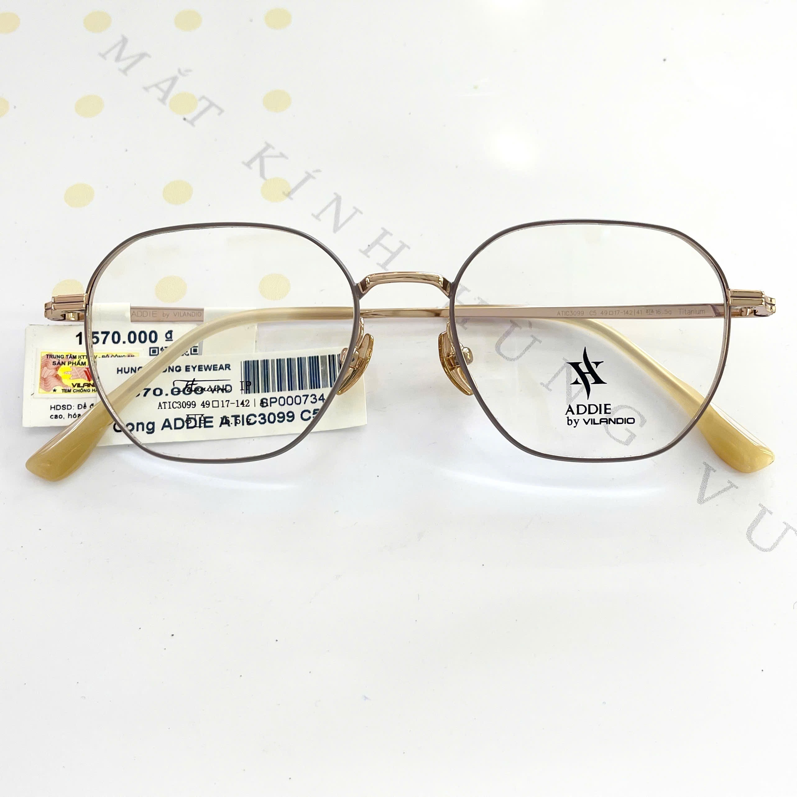 Gọng Titan Addie ATIC3099 C5